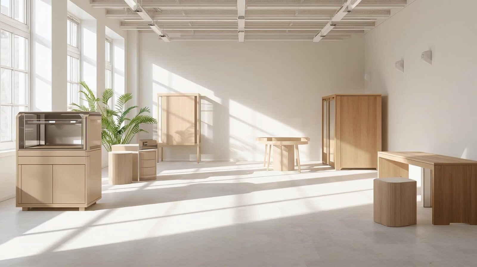 Plywood in 3D Printing Furniture Designs